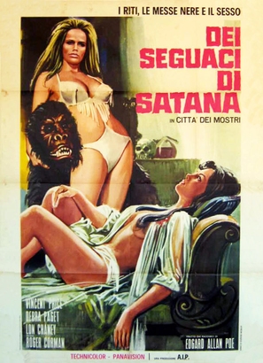 The Haunted Palace - Italian Movie Poster (thumbnail)