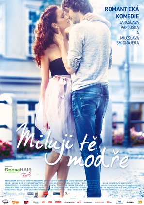 Miluji te modre - Czech Movie Poster (thumbnail)