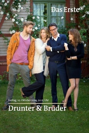 Drunter &amp; Br&uuml;der - German Movie Cover (thumbnail)