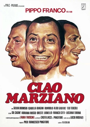 Ciao marziano - Italian Theatrical movie poster (thumbnail)