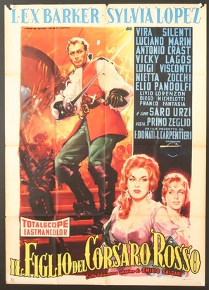 Il figlio del corsaro rosso - Italian Movie Poster (thumbnail)