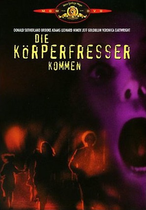Invasion of the Body Snatchers - German DVD movie cover (thumbnail)
