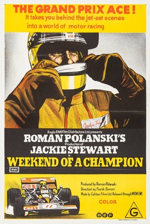 Weekend of a Champion - Australian Movie Poster (thumbnail)
