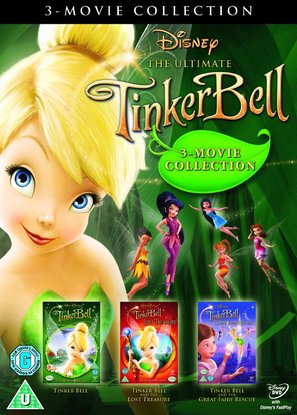 Tinker Bell - British DVD movie cover (thumbnail)