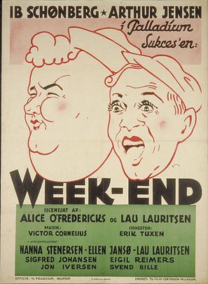 Week-end - Danish Movie Poster (thumbnail)