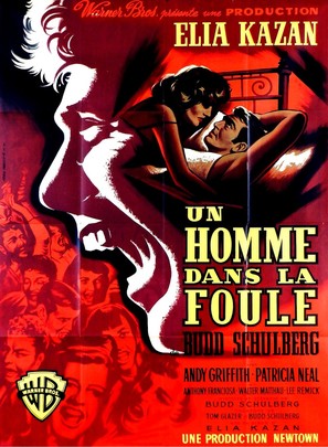 A Face in the Crowd - French Movie Poster (thumbnail)