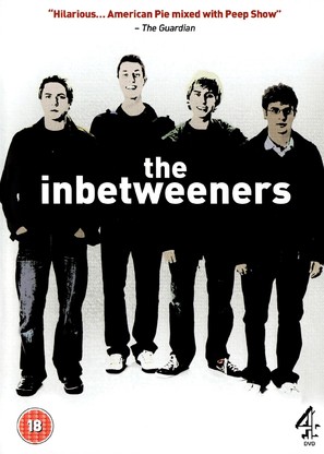 &quot;The Inbetweeners&quot; - British DVD movie cover (thumbnail)