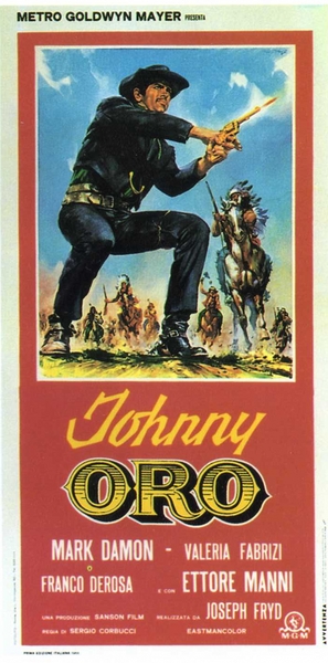 Johnny Oro - Italian Movie Poster (thumbnail)