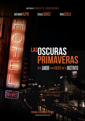 Las oscuras primaveras - Mexican Movie Poster (thumbnail)