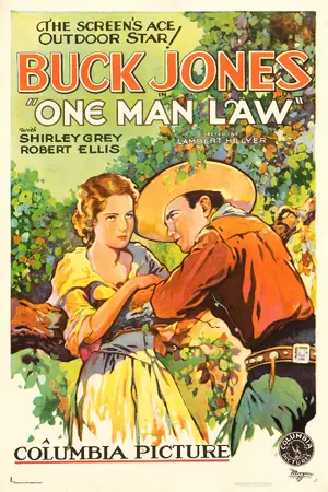 One Man Law Poster