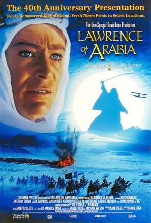 Lawrence of Arabia - Re-release movie poster (thumbnail)
