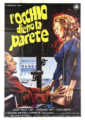 L&#039;occhio dietro la parete - Italian Movie Poster (thumbnail)