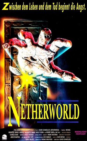 Netherworld - German VHS movie cover (thumbnail)