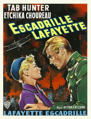 Lafayette Escadrille - Belgian Movie Poster (thumbnail)