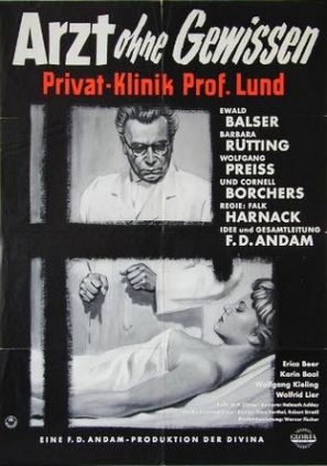 Arzt ohne Gewissen - German Movie Poster (thumbnail)