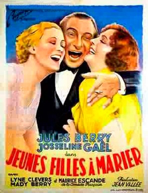 Jeunes filles &agrave; marier - French Movie Poster (thumbnail)
