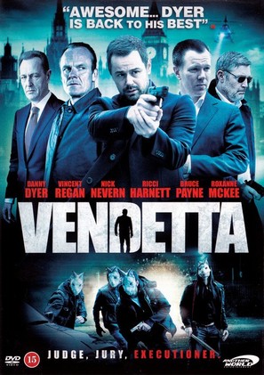 Vendetta - Danish DVD movie cover (thumbnail)