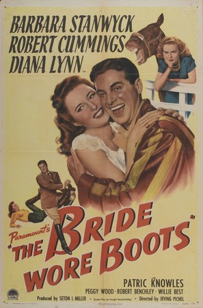 The Bride Wore Boots - Movie Poster (thumbnail)