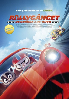 Rally Road Racers - Swedish Movie Poster (thumbnail)