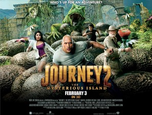 Journey 2: The Mysterious Island - British Movie Poster (thumbnail)