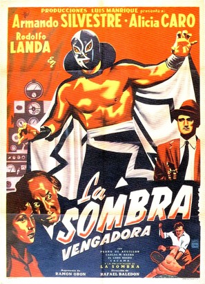 La sombra vengadora - Mexican Movie Poster (thumbnail)