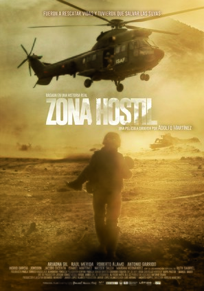 Zona hostil - Spanish Movie Poster (thumbnail)