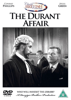 The Durant Affair - British DVD movie cover (thumbnail)