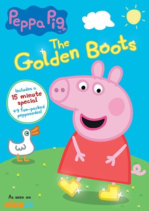 Peppa Pig: The Golden Boots - DVD movie cover (thumbnail)