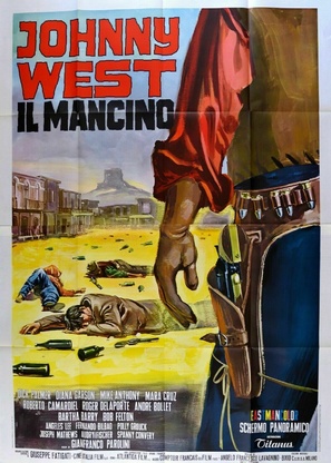 Johnny West il mancino - Italian Movie Poster (thumbnail)