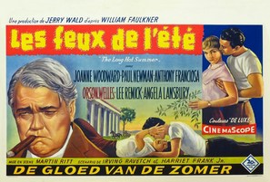 The Long, Hot Summer - Belgian Movie Poster (thumbnail)