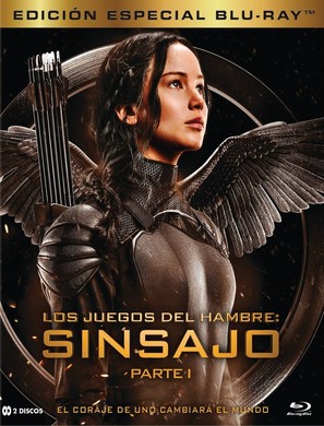 The Hunger Games: Mockingjay - Part 1 - Spanish Movie Cover (thumbnail)