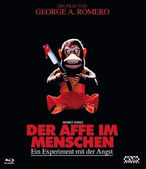 Monkey Shines - Austrian Blu-Ray movie cover (thumbnail)