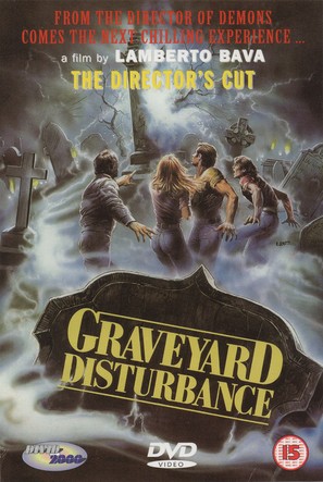&quot;Brivido giallo&quot; Una notte nel cimitero - British DVD movie cover (thumbnail)