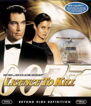 Licence To Kill - Blu-Ray movie cover (thumbnail)