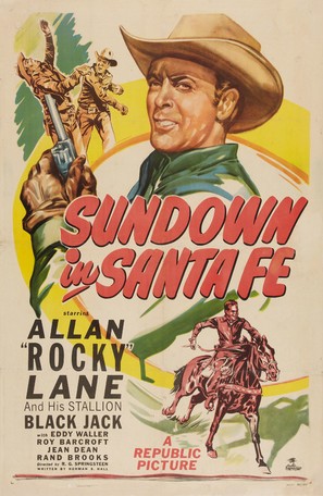 Sundown in Santa Fe - Movie Poster (thumbnail)