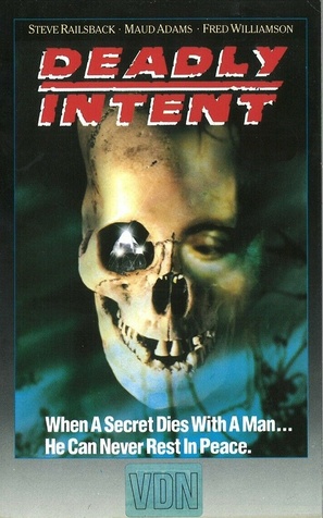 Deadly Intent - Dutch VHS movie cover (thumbnail)