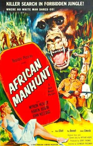 African Manhunt - Movie Poster (thumbnail)