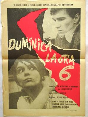Duminica la ora 6 - Romanian Movie Poster (thumbnail)