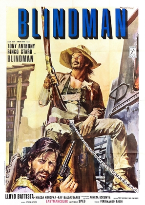 Blindman - Italian Movie Poster (thumbnail)