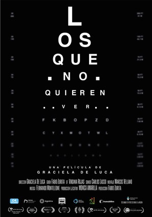 Los que no quieren ver - Argentinian Movie Poster (thumbnail)