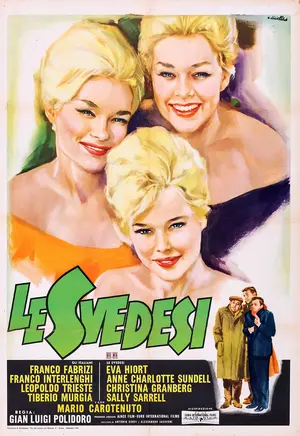 Le svedesi  Poster