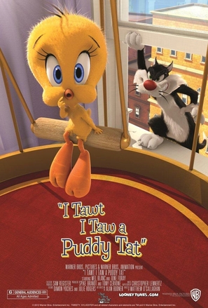 I Tawt I Taw a Puddy Tat - Movie Poster (thumbnail)