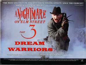 A Nightmare On Elm Street 3: Dream Warriors - British Movie Poster (thumbnail)