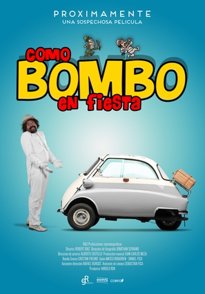 Como Bombo en Fiesta - Chilean Movie Poster (thumbnail)