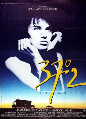 37&deg;2 le matin - French Movie Poster (thumbnail)