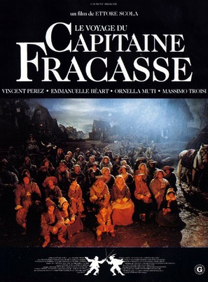 The Voyage of Captain Fracassa - French Movie Poster (thumbnail)
