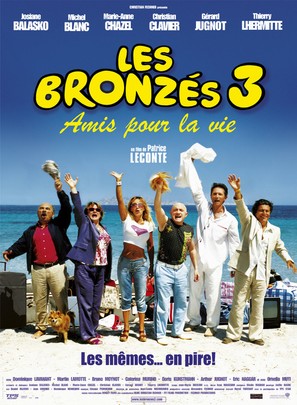 Les bronz&eacute;s 3: amis pour la vie - French Movie Poster (thumbnail)