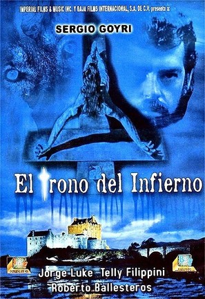 El trono del infierno - Mexican DVD movie cover (thumbnail)