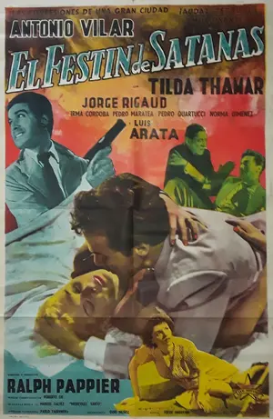 El fest&iacute;n de Satan&aacute;s - Argentinian Movie Poster (thumbnail)