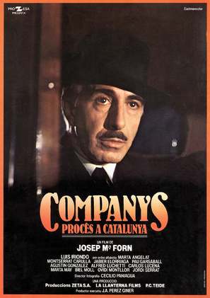 Companys, proc&eacute;s a Catalunya - Spanish Movie Poster (thumbnail)